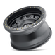 Dirty Life Roadkill Race 9302 Wheel (5/6/8-Lug) – Matte Black / Black Beadlock (Off-Road Use Only)