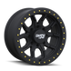 Dirty Life DT-1 9303 Wheel – Matte Black w/ Simulated Ring