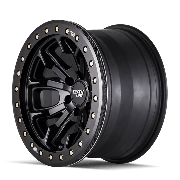 Dirty Life DT-1 9303 Wheel – Matte Black w/ Simulated Ring