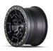 Dirty Life DT-1 9303 Wheel – Matte Black w/ Simulated Ring