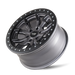 Dirty Life DT-1 9303 Wheel – Matte Gunmetal/Black Simulated Ring