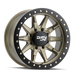 Dirty Life DT-2 9304 Wheel – Satin Gold w/ Simulated Beadlock Ring