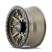 Dirty Life DT-2 9304 Wheel – Satin Gold w/ Simulated Beadlock Ring