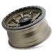 Dirty Life DT-2 9304 Wheel – Satin Gold w/ Simulated Beadlock Ring
