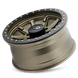 Dirty Life DT-2 9304 Wheel – Satin Gold w/ Simulated Beadlock Ring