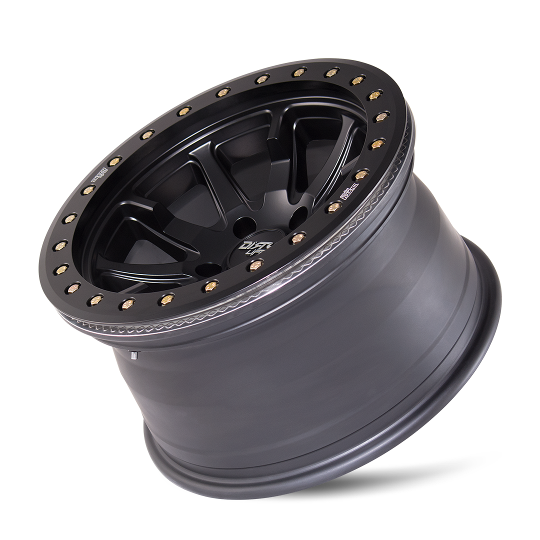 Dirty Life DT-2 9304 Wheel – Matte Black w/ Simulated Ring