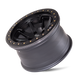 Dirty Life DT-2 9304 Wheel – Matte Black w/ Simulated Ring
