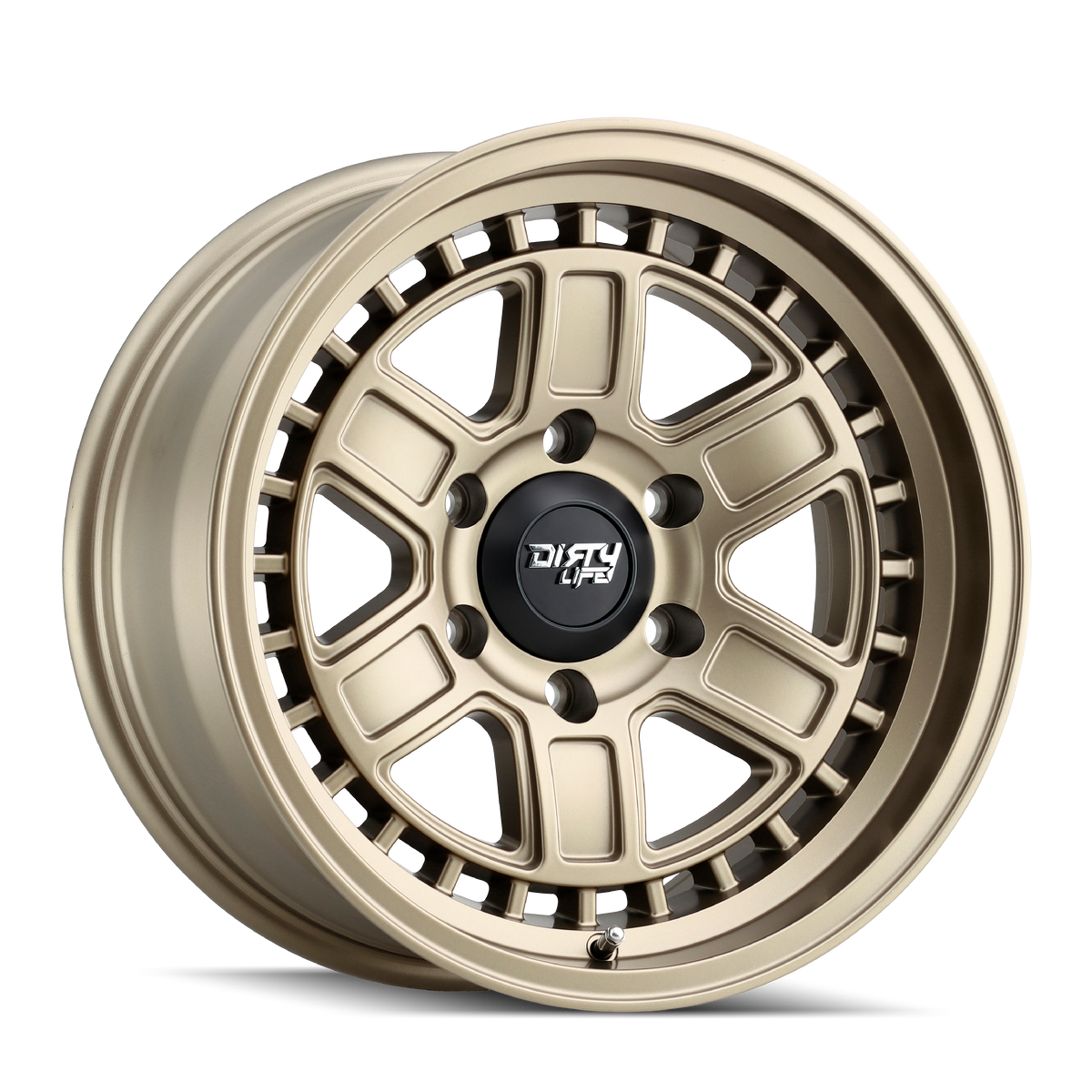 Dirty Life Cage 9308 Wheel – Matte Gold
