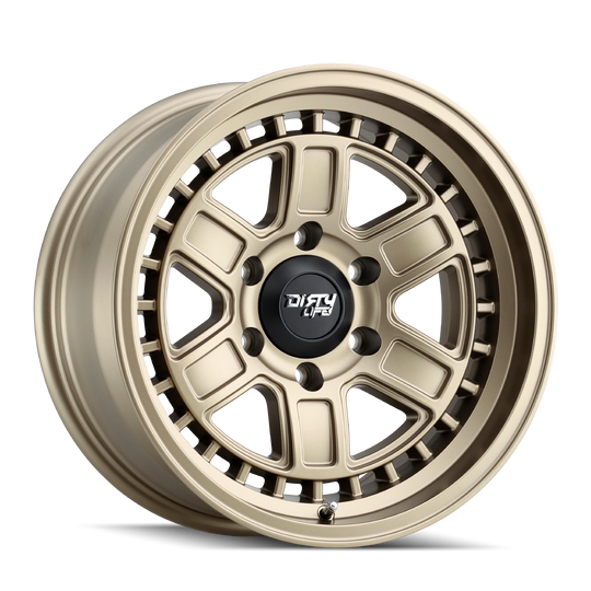 Dirty Life Cage 9308 Wheel – Matte Gold