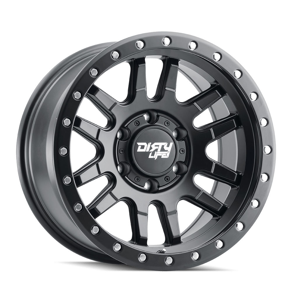 Dirty Life Canyon Pro 9309 Wheel – Matte Black w/ Black Lip