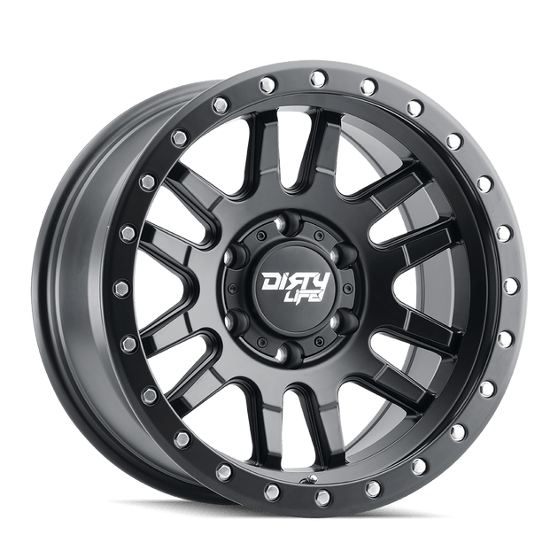 Dirty Life Canyon Pro 9309 Wheel – Matte Black w/ Black Lip