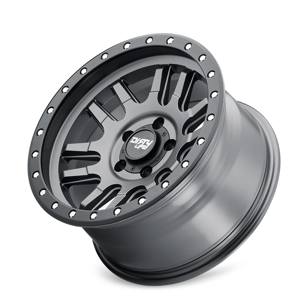 Dirty Life Canyon Pro 9309 Wheel – Satin Graphite w/ Black Lip