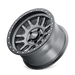 Dirty Life Canyon Pro 9309 Wheel – Satin Graphite w/ Black Lip