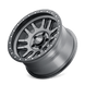 Dirty Life Canyon Pro 9309 Wheel – Satin Graphite w/ Black Lip