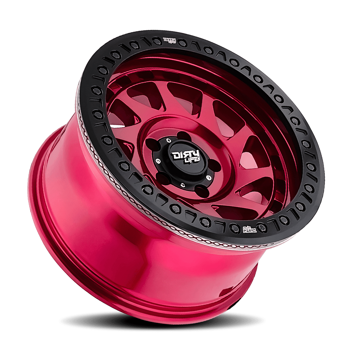 Dirty Life Enigma Race 9313 Wheel – Crimson Candy Red