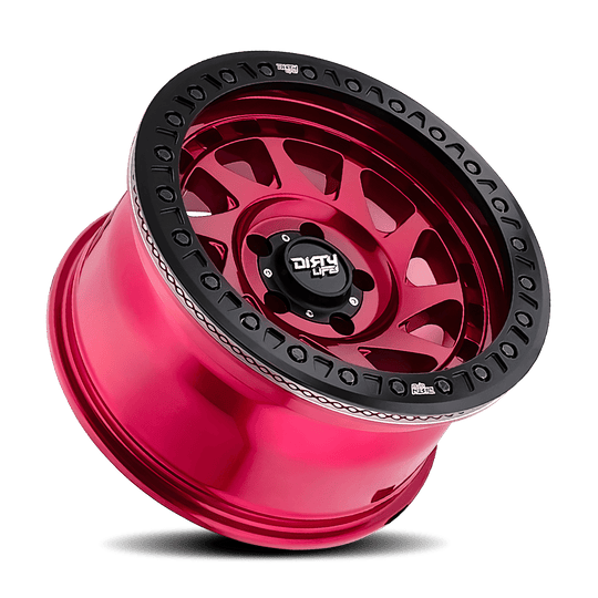 Dirty Life Enigma Race 9313 Wheel – Crimson Candy Red