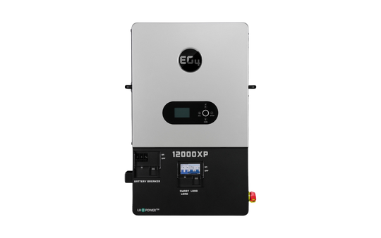 EG4 12000XP V2 off-grid inverter, front view