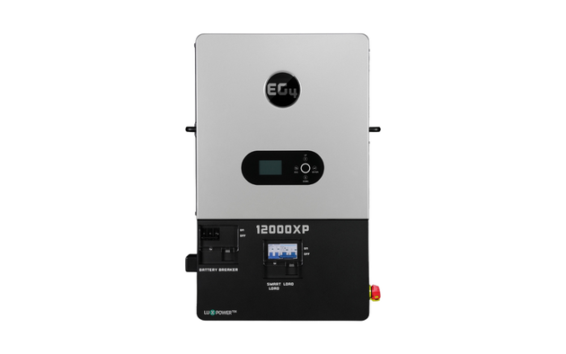 EG4 12000XP V2 off-grid inverter, front view