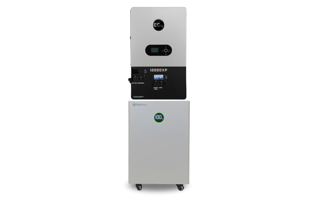 BigBattery NEXUS battery with EG4 12000XP V2 off-grid inverter kit