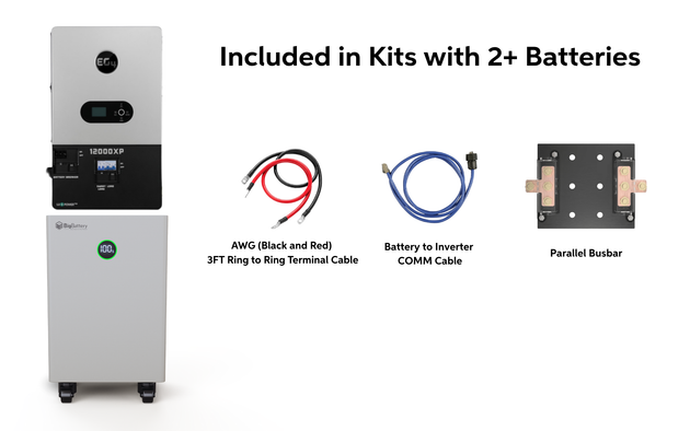 NEXUS and EG4 12000XP kit accessories