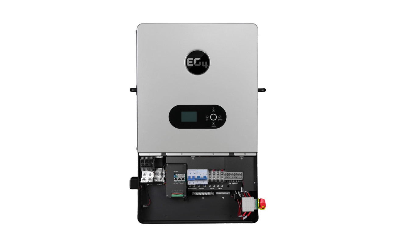 EG4 12000XP V2 inverter, open view