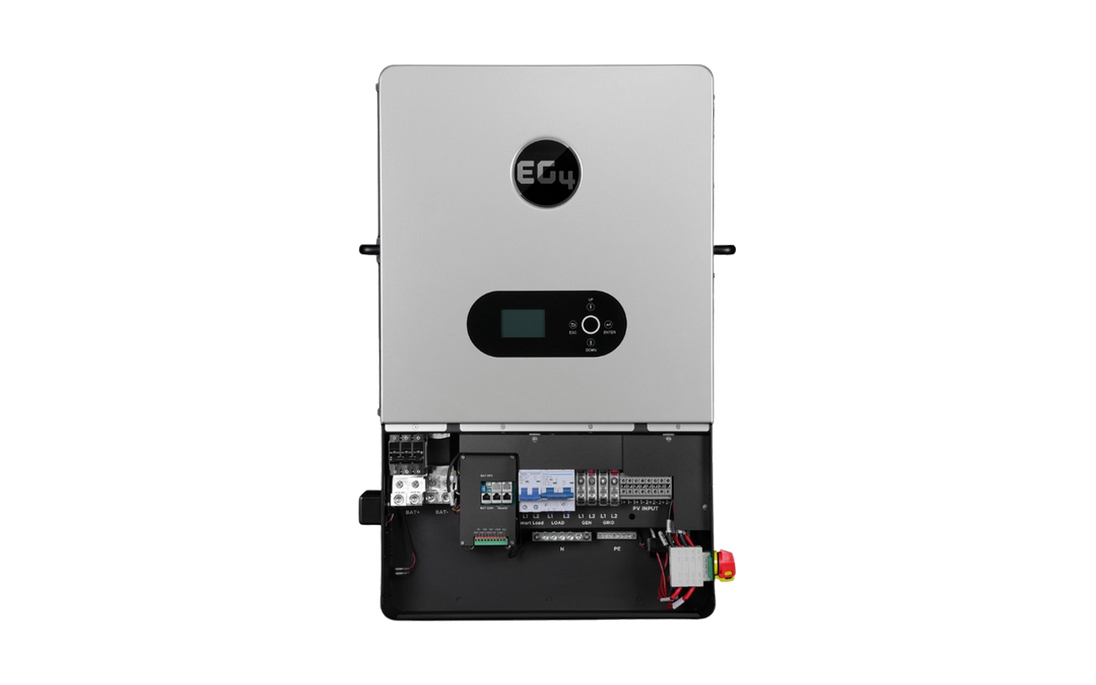 EG4 12000XP V2 inverter, open view