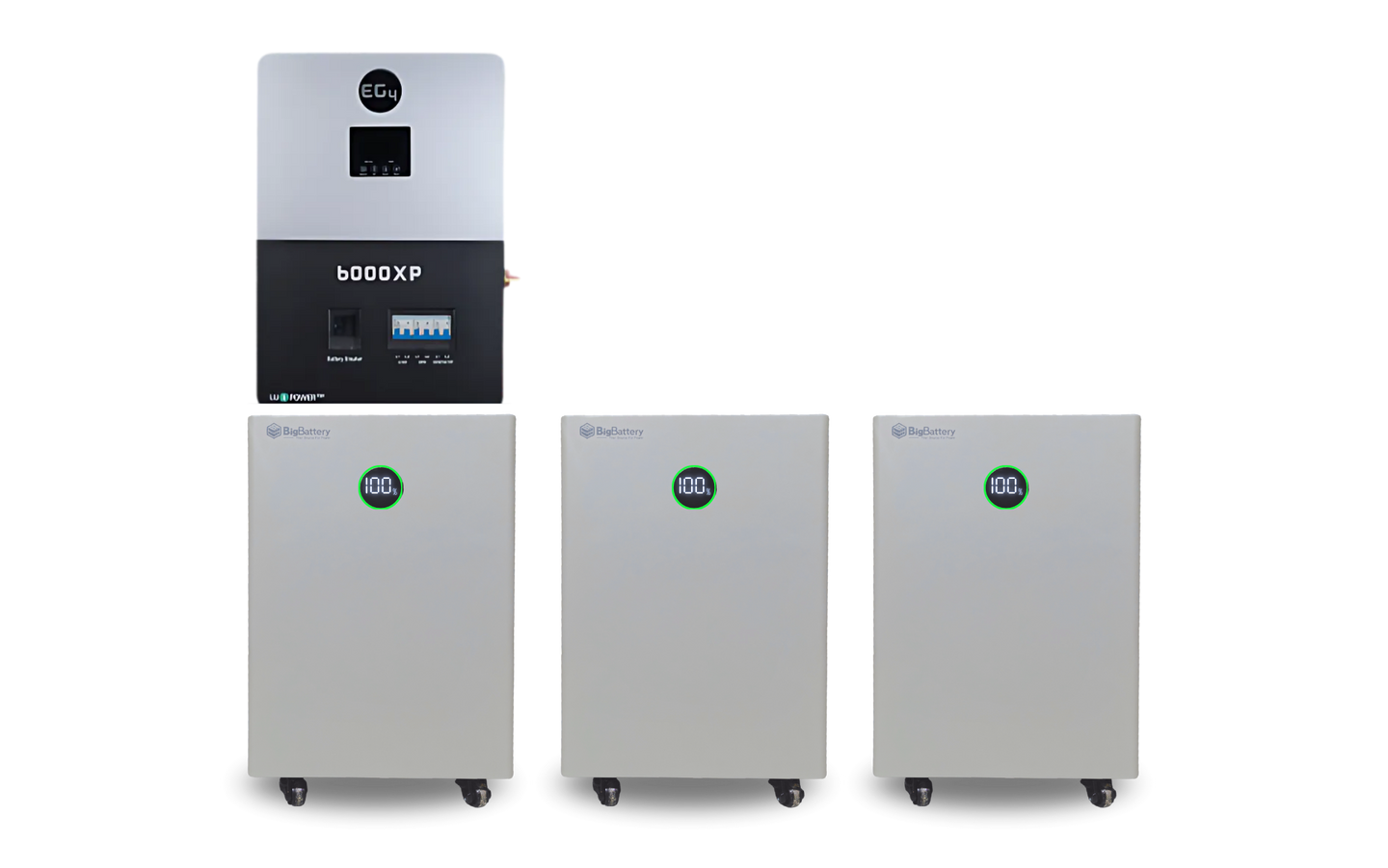 3x NEXUS with EG4 6000XP configuration, 45 kWh