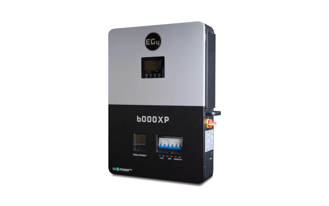 EG4 6000XP off-grid inverter, right side view