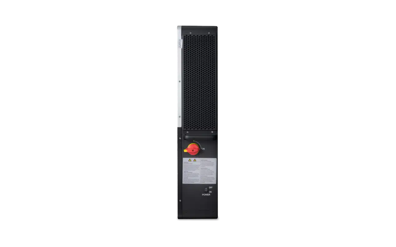 EG4 6000XP off-grid inverter, side profile