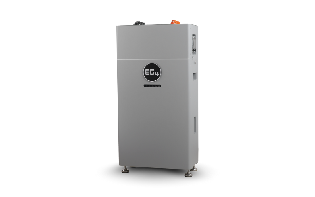EG4 WallMount Indoor battery, left tilt