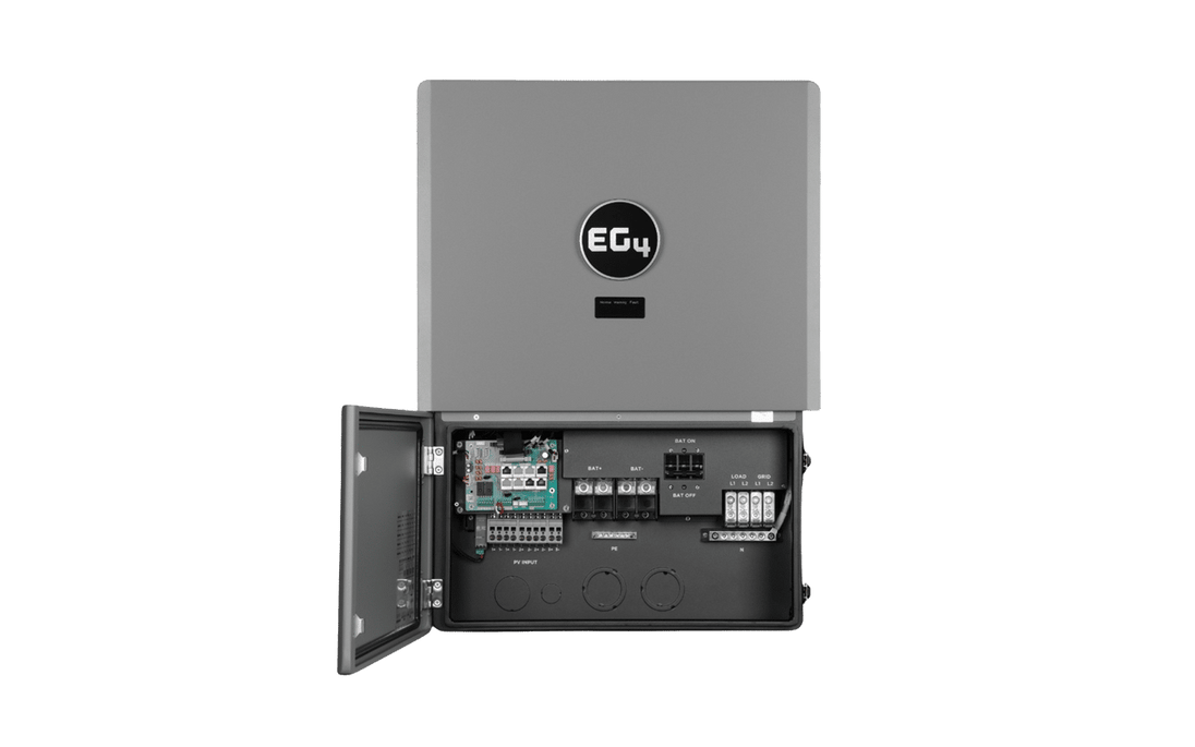 EG4 FlexBOSS21 hybrid inverter, open view