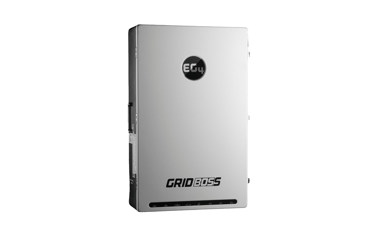 EG4 GridBOSS 200A MID, right tilt view