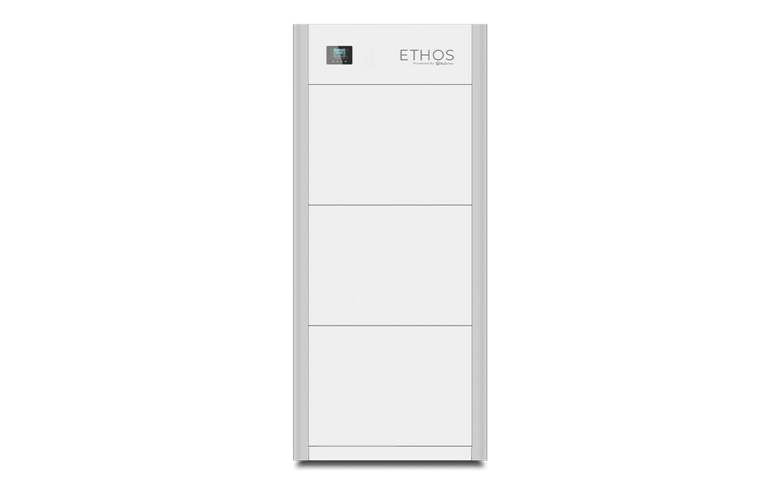 BigBattery ETHOS stackable LiFePO4 home battery tower