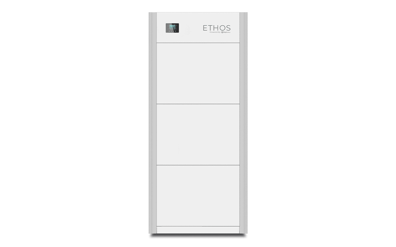 BigBattery ETHOS stackable LiFePO4 home battery tower