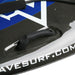 EWAVE R-7000 jetboard carbon fiber deck and carry handle close-up