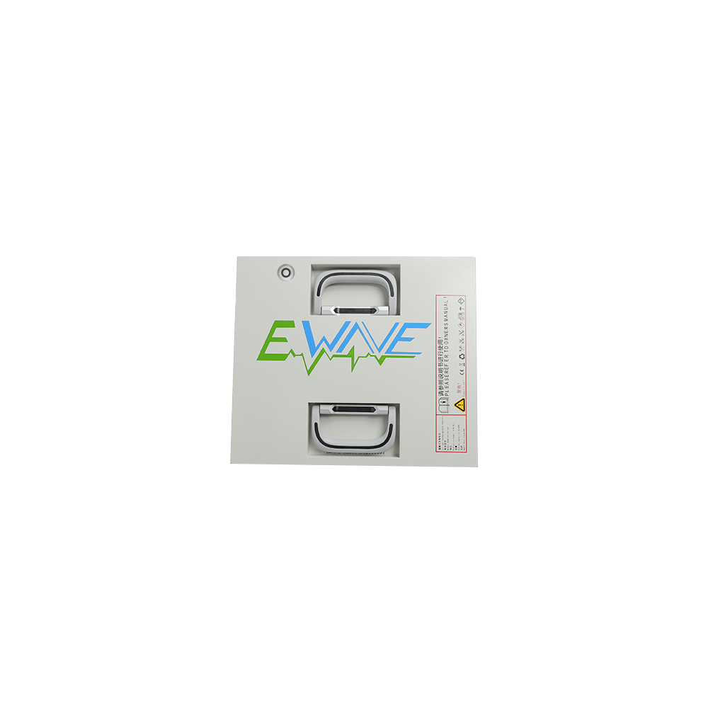 EWAVE 48V 60Ah lithium jetboard battery with Samsung 21700 cells, top view