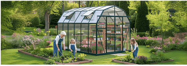 Grandio Elite 8x16 greenhouse kit – image 2