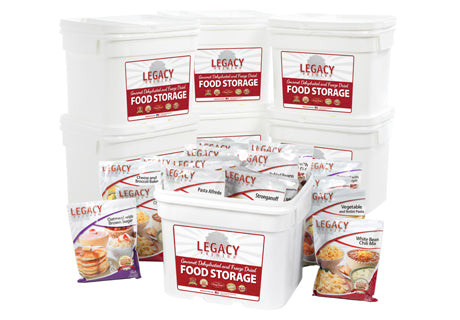 Legacy Food Storage 720 Serving Package main product image showing the full package