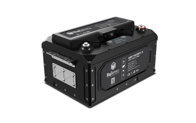 BigBattery 48V HUSKY 2 INV lithium battery, front view