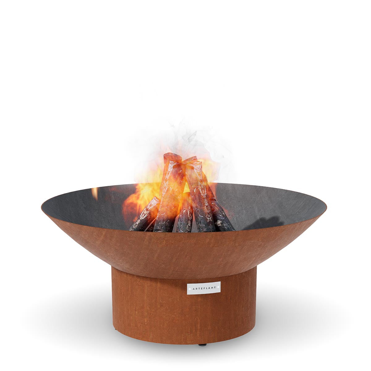 Arteflame Classic 40" Weathering Steel Fire Pit