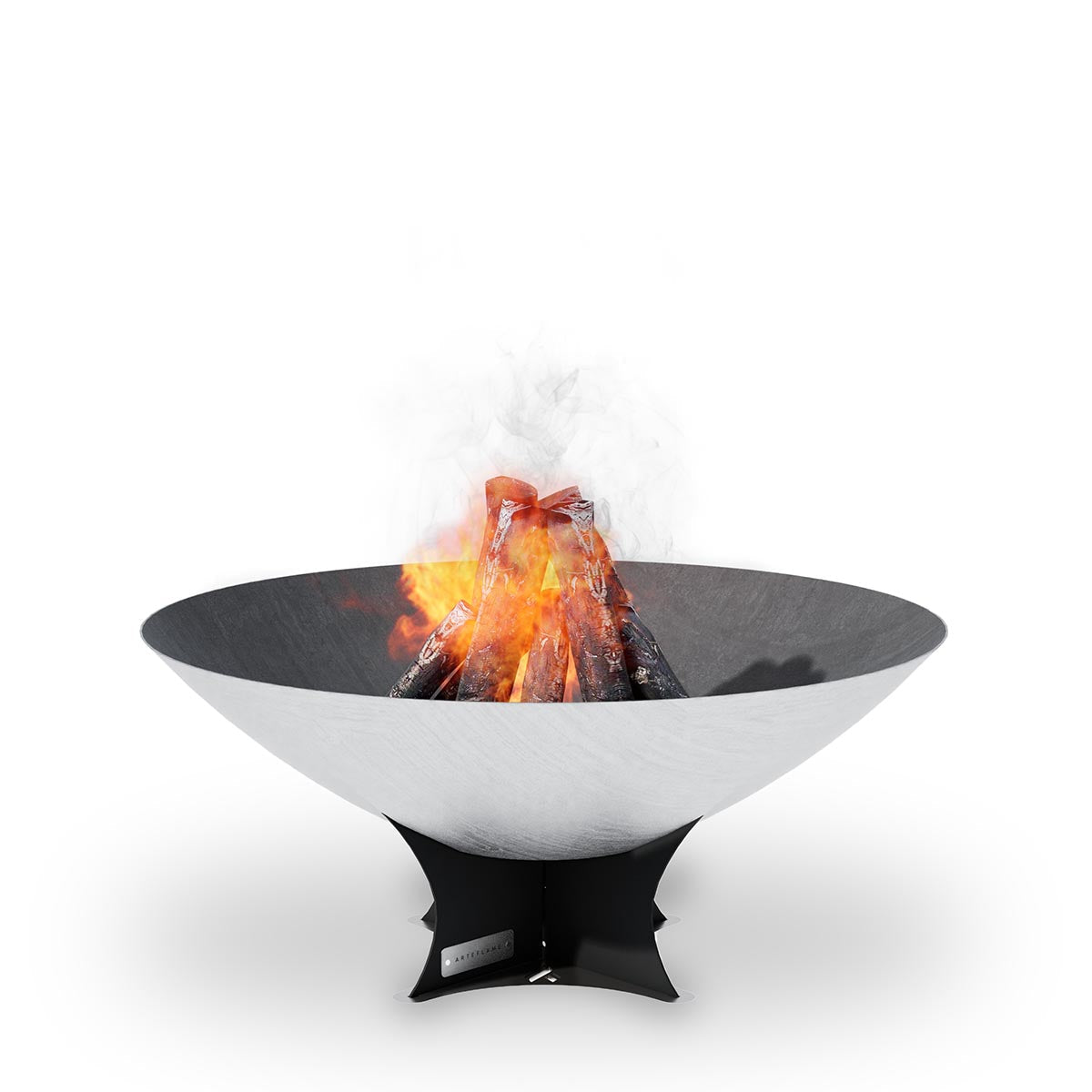 Arteflame 40" Stainless Steel Wood-Burning Fire Pit