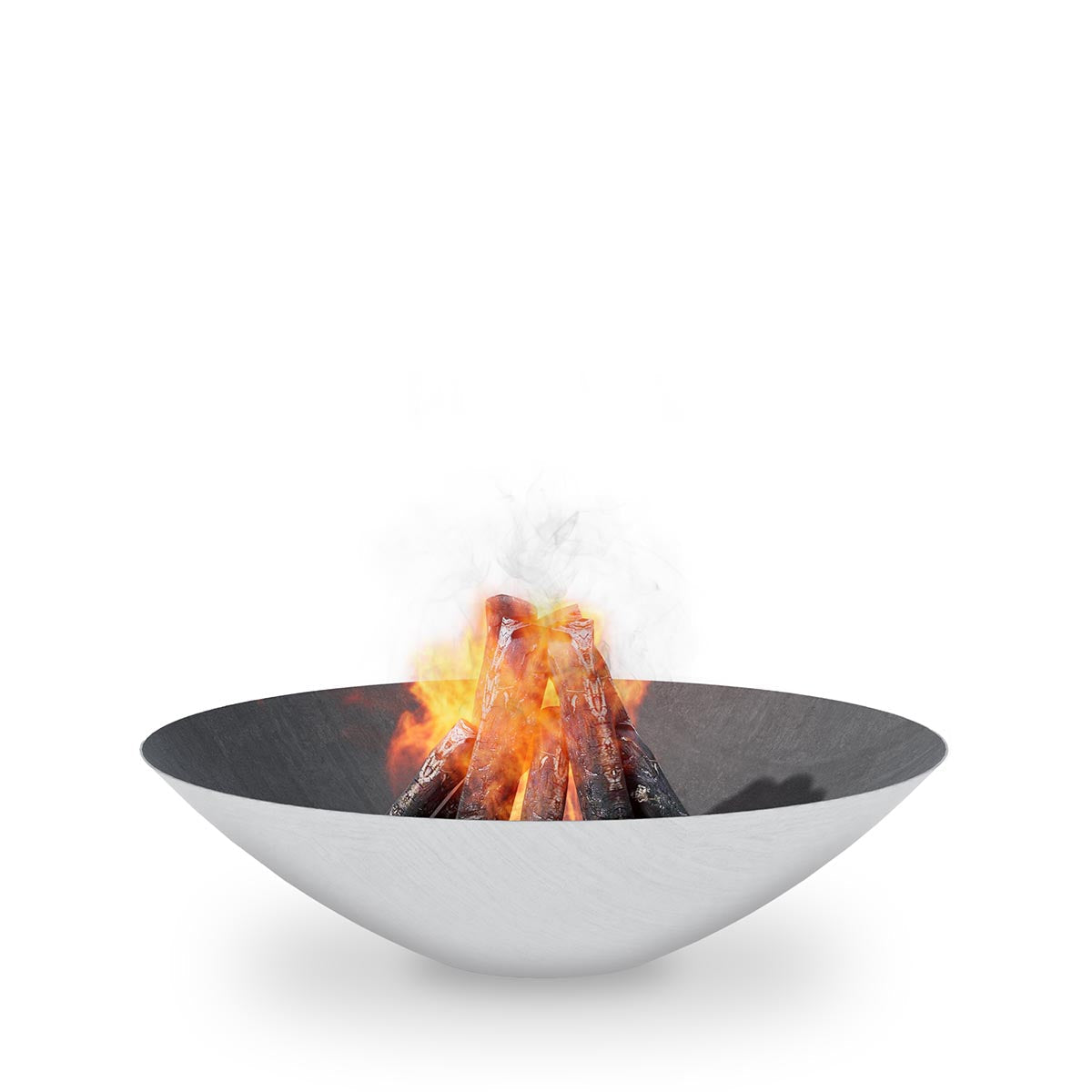 Arteflame 40" Stainless Steel Wood-Burning Fire Pit