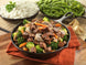 Legacy Food Storage 158 Serving Entrée Meat Combo Bucket freeze-dried beef dices close-up