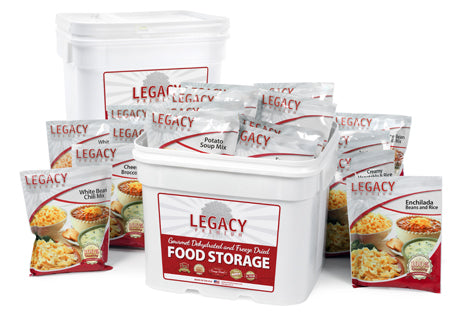 Legacy Food Storage 240 Serving Package main product image showing packaged food supply