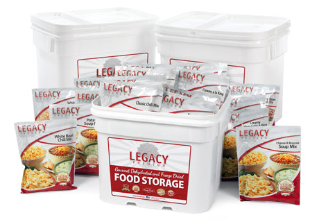 Legacy Food Storage 360 Serving Package main product image showing packaged emergency food supply
