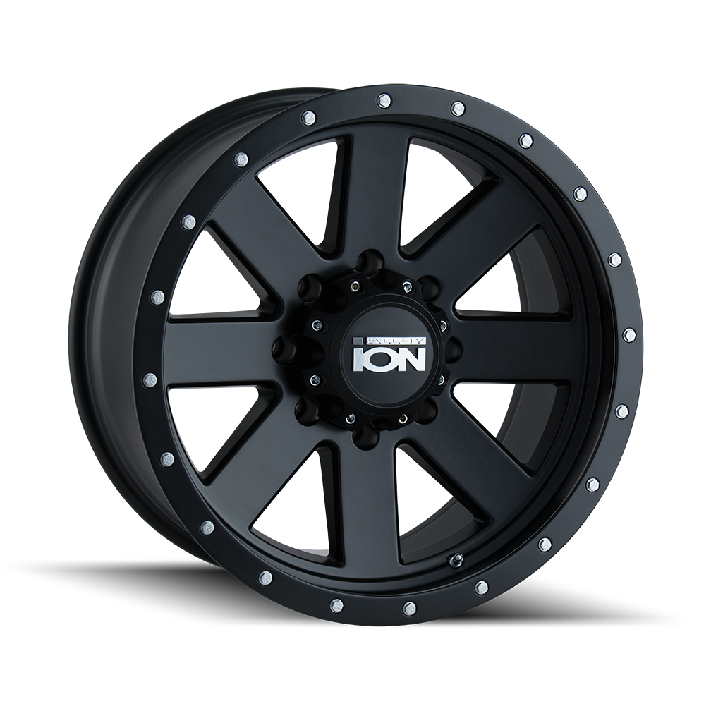 ION Style 134 Wheel – Matte Black / Black Beadlock