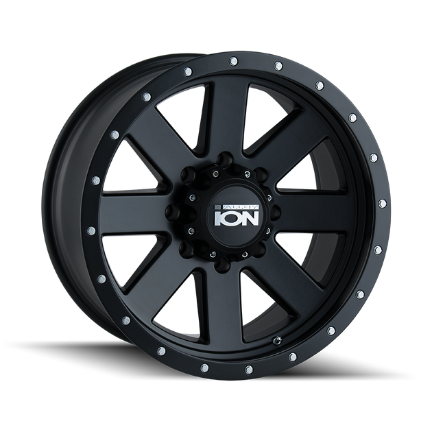 ION Style 134 Wheel – Matte Black / Black Beadlock