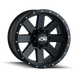 ION Style 134 Wheel – Matte Black / Black Beadlock