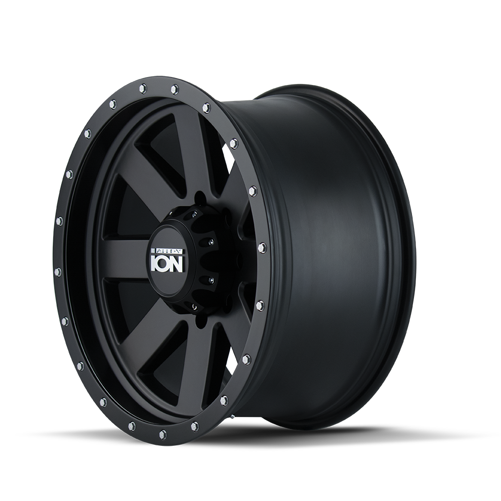 ION Style 134 Wheel – Matte Black / Black Beadlock
