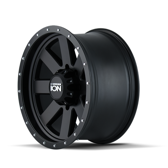 ION Style 134 Wheel – Matte Black / Black Beadlock